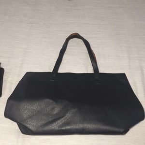 Bass outlet reversible tote bag